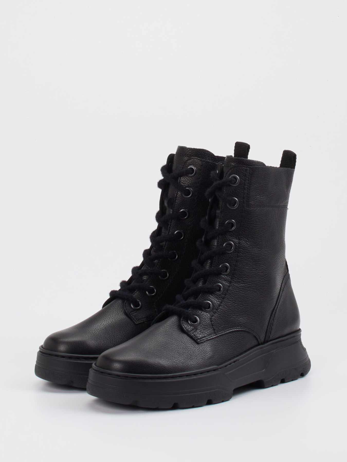 Schnürstiefelette schwarz 1725009010602