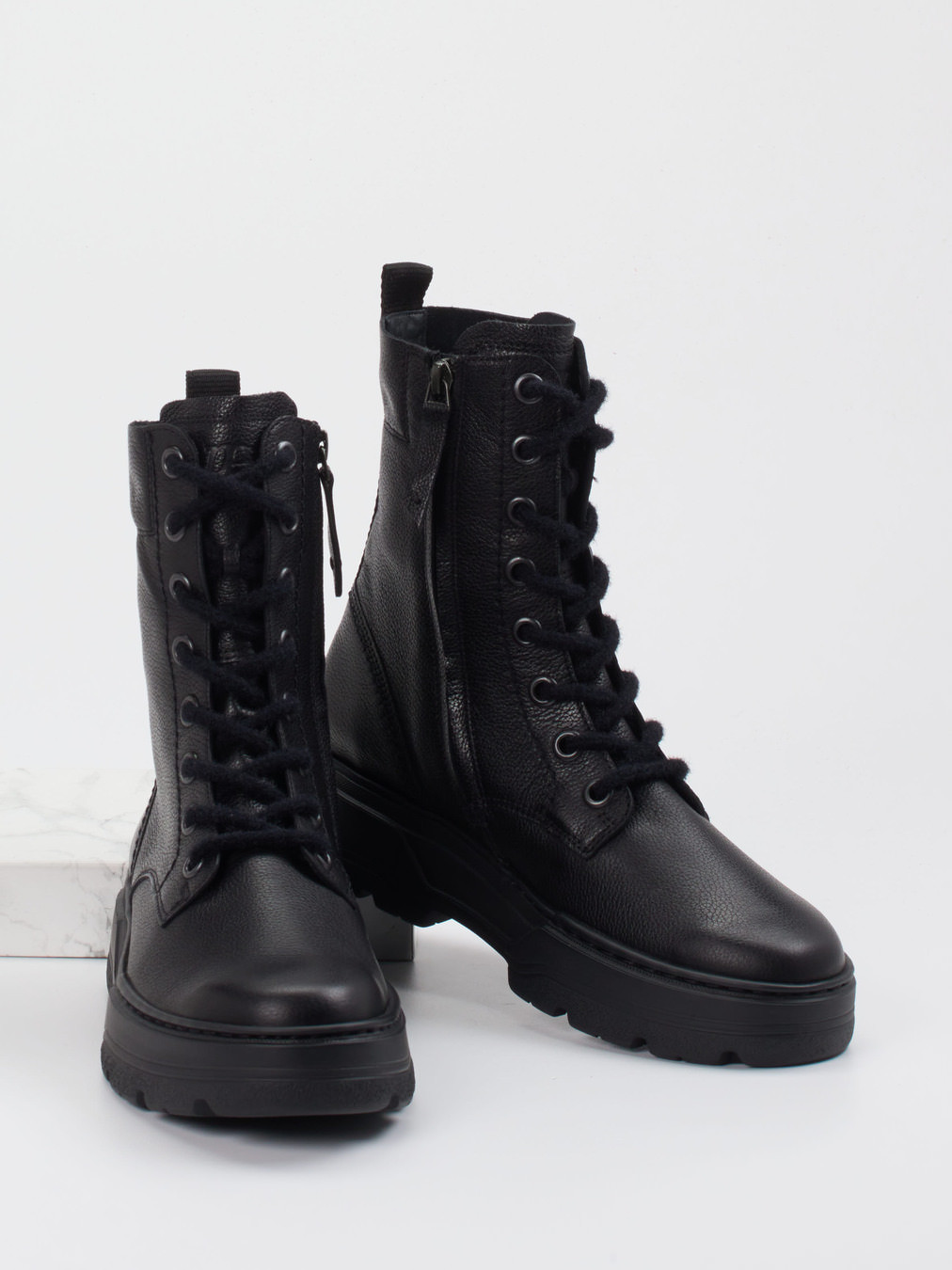 Schnürstiefelette schwarz 1725009010604