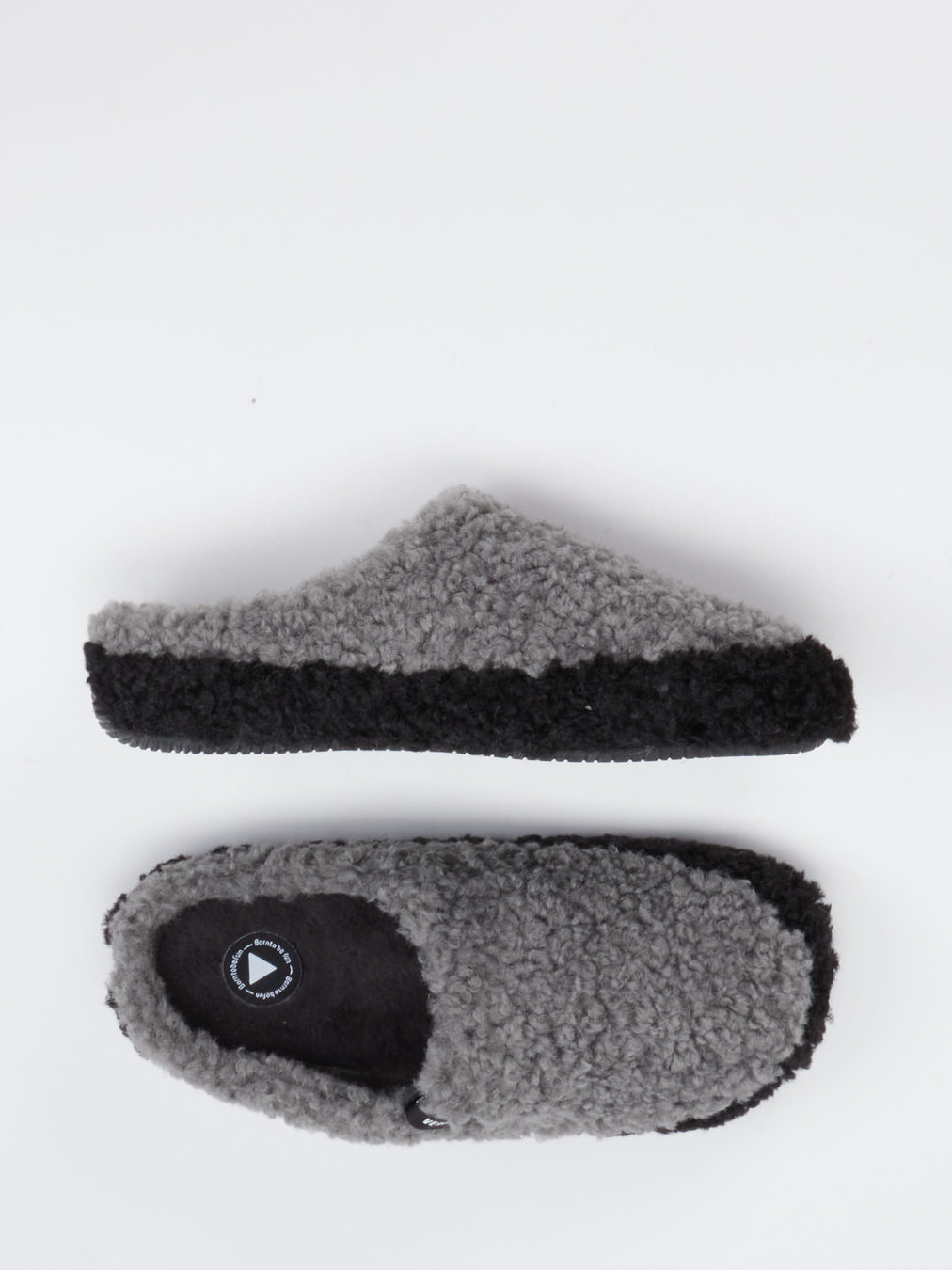 Hausschuh grau 7163450000104