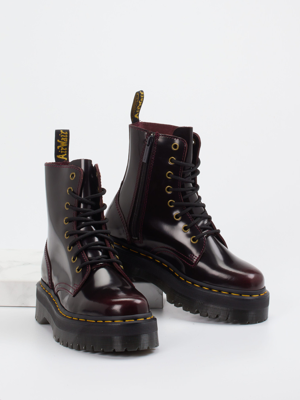 Schnürstiefelette rot 1727509000104