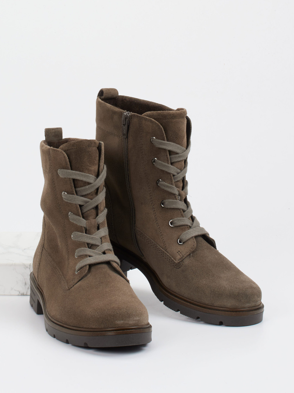 Schnürstiefelette braun 1723249001604