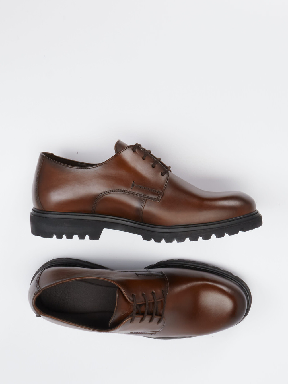 Schnürschuh SELECT 117G braun 4610229043604