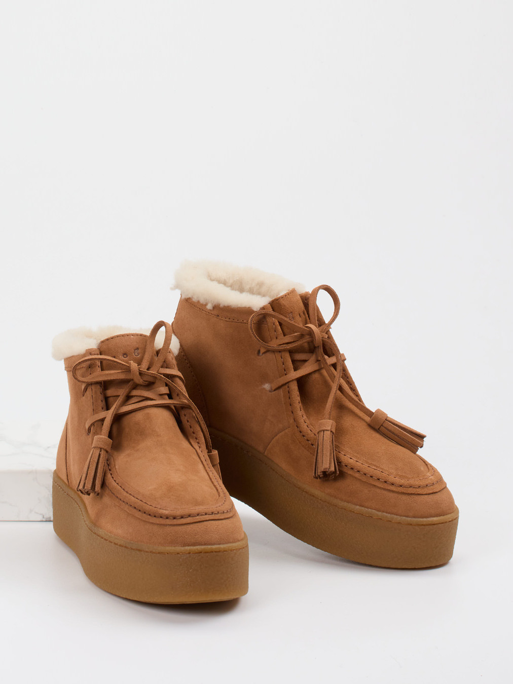 Schnürstiefelette braun 1805259000104