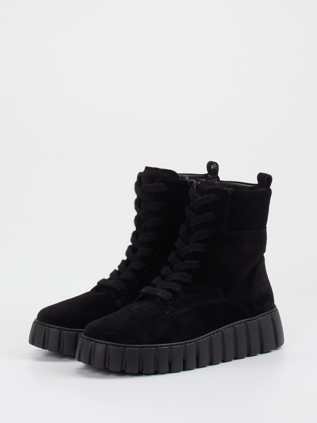 Schnürstiefelette schwarz 2751009038202