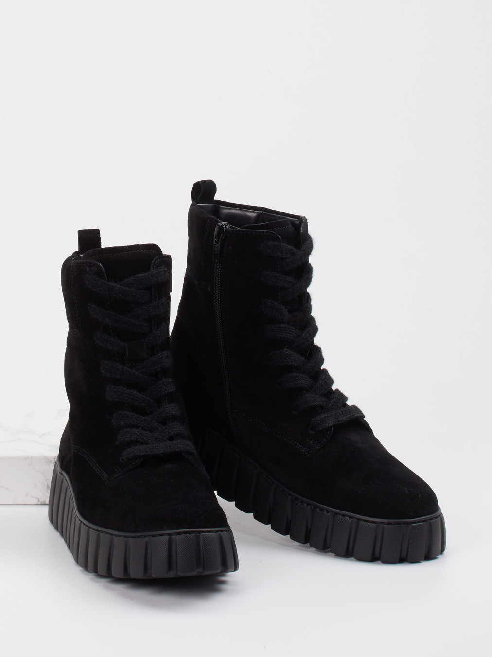 Schnürstiefelette schwarz 2751009038204