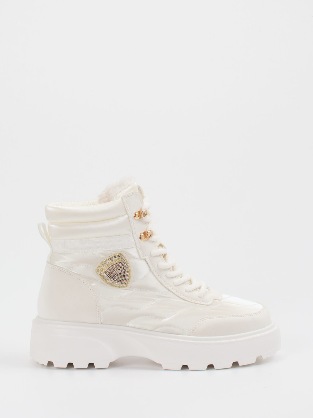 Schnürstiefelette weiß 1805739000101