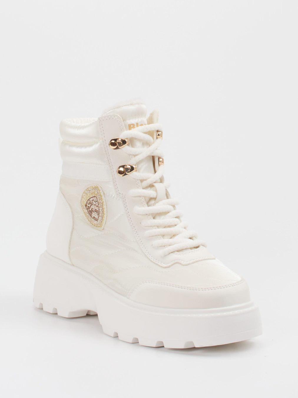 Schnürstiefelette weiß 1805739000106