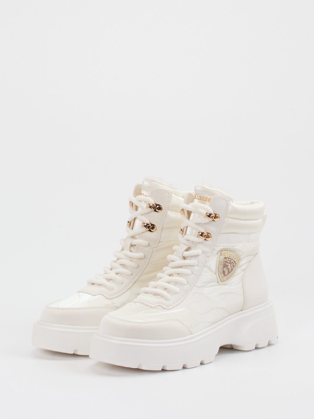 Schnürstiefelette weiß 1805739000102