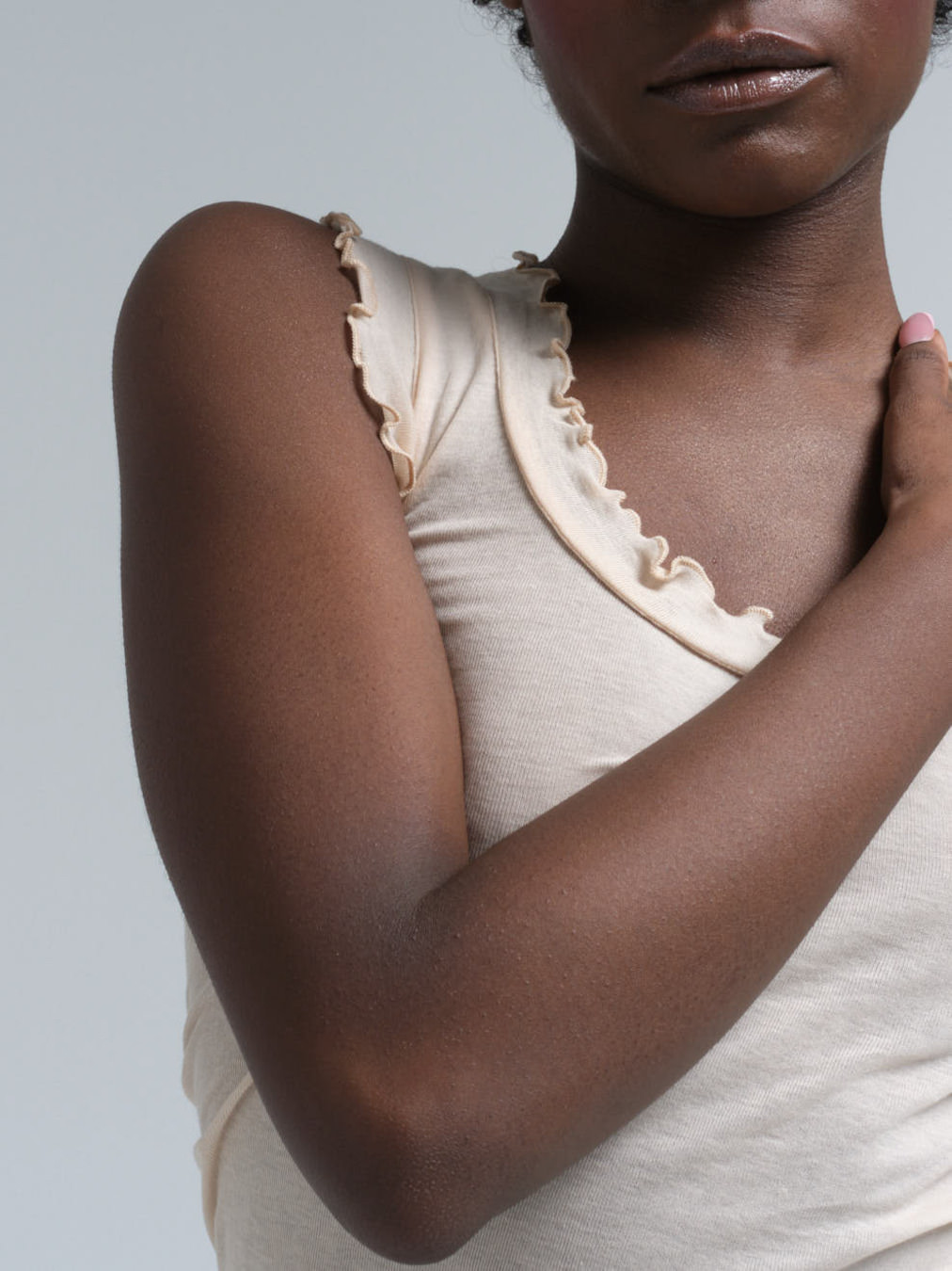 Flounce Tank Top beige 9352359000102