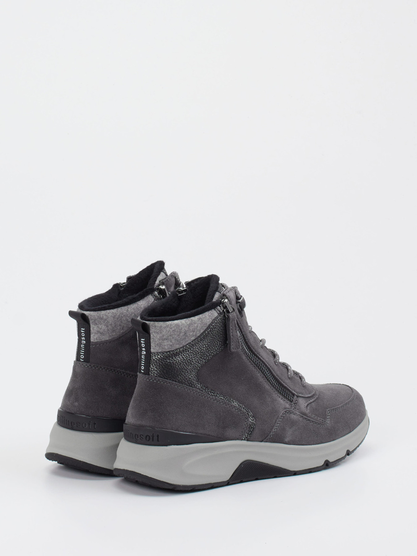 Schnürstiefelette grau 2751429005103