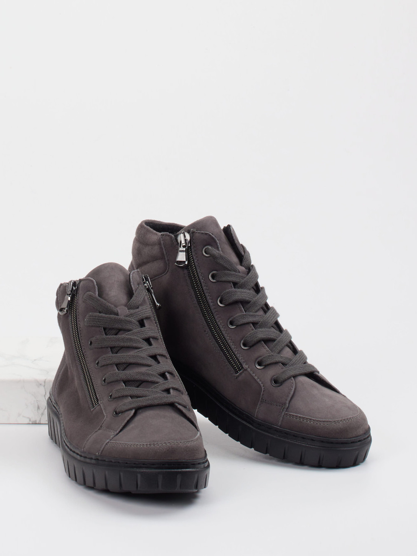 Schnürstiefelette grau 2751429005204