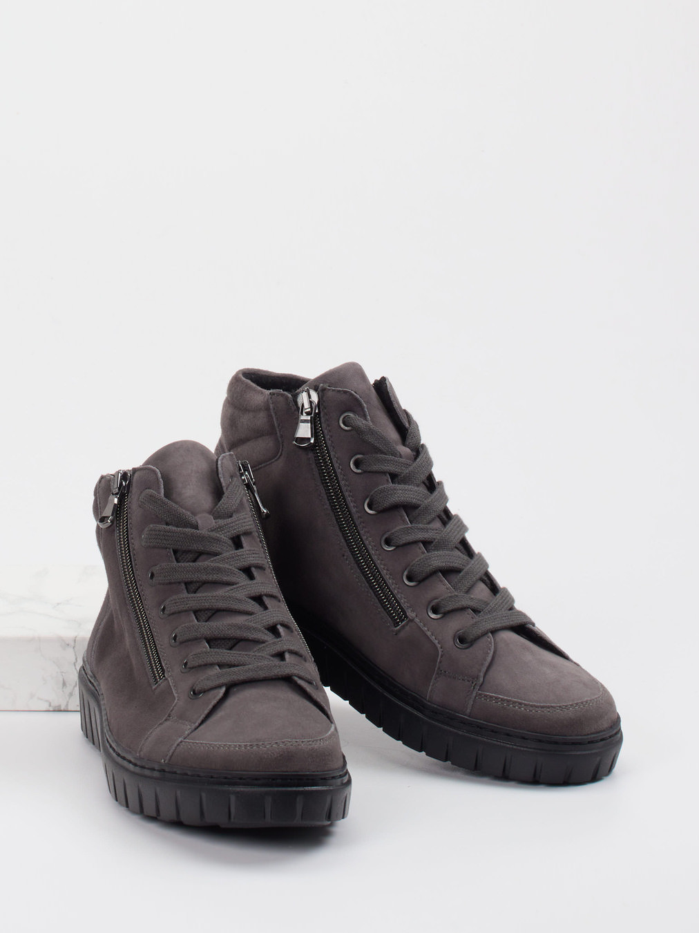 Schnürstiefelette Sina grau 2751429005204