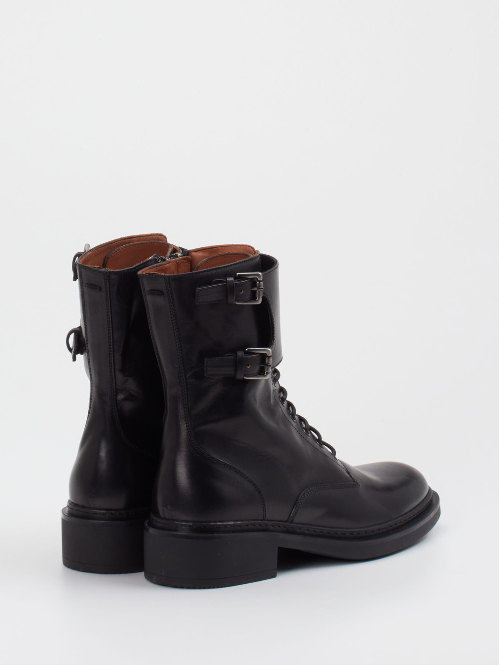 Schnürstiefelette schwarz 1723009019503