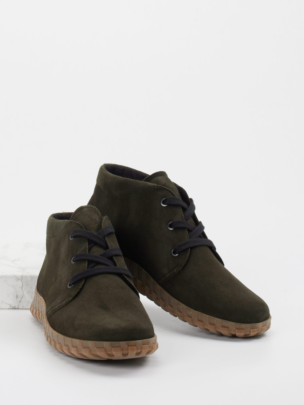 Schnürstiefelette grün 2751609001504