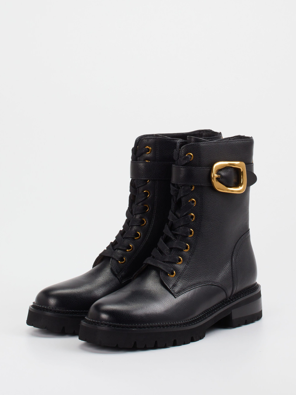 Schnürstiefelette schwarz 1723009018902