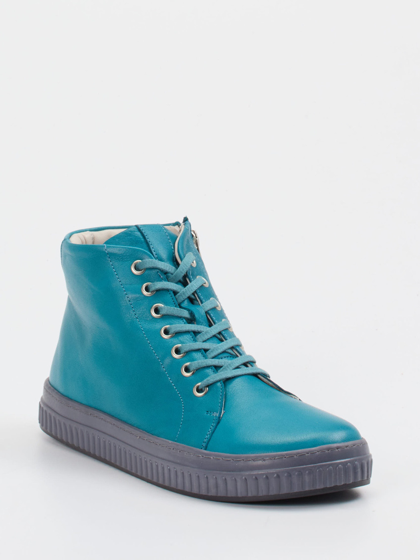 Schnürstiefelette blau 2751169000306