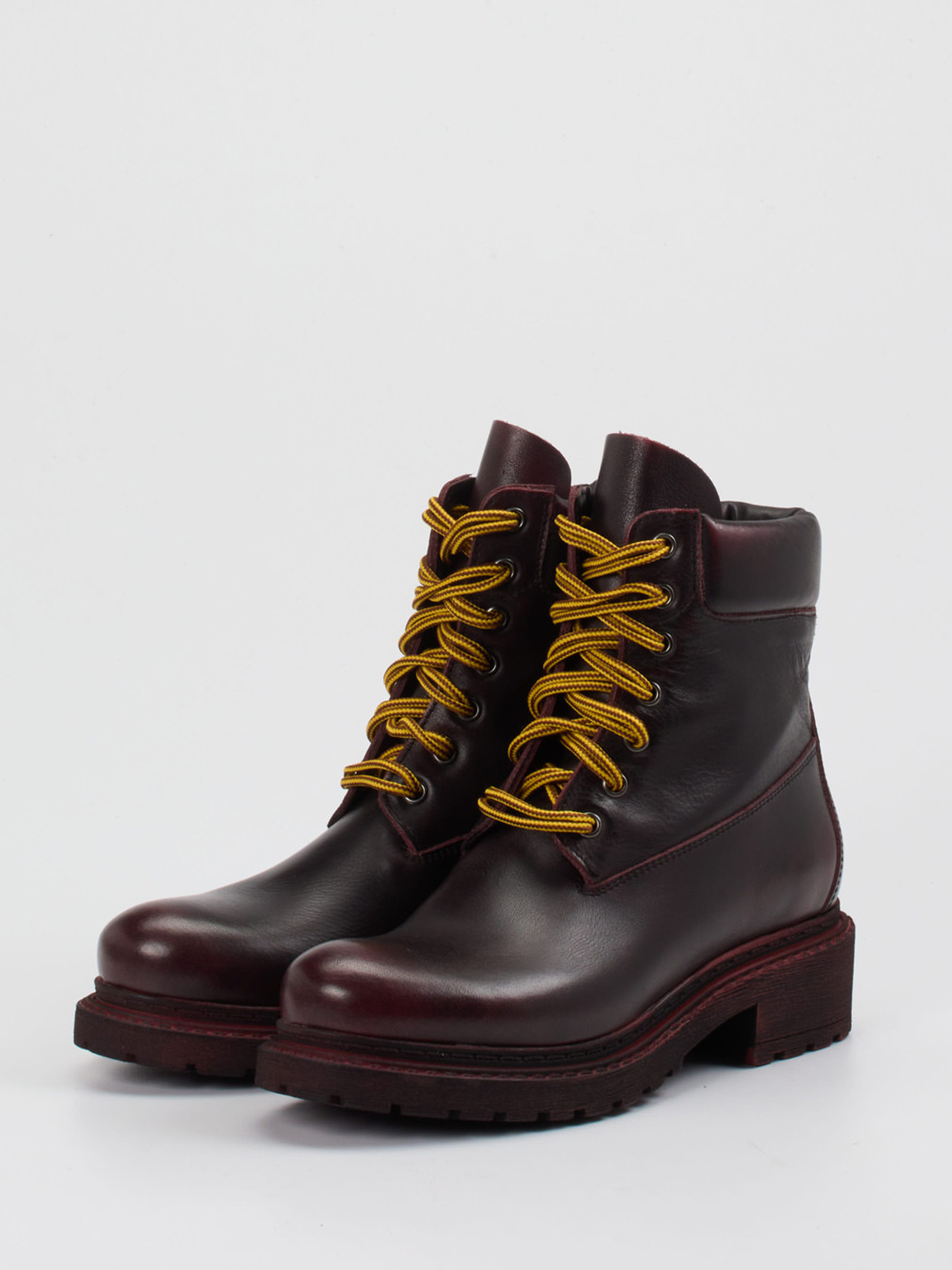 Schnürstiefelette rot 1725509000102