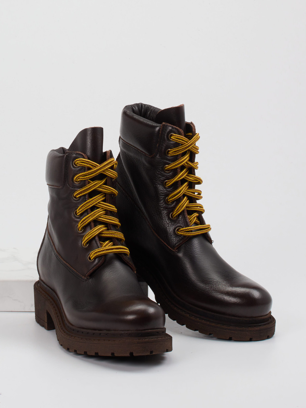 Schnürstiefelette braun 1725209000904