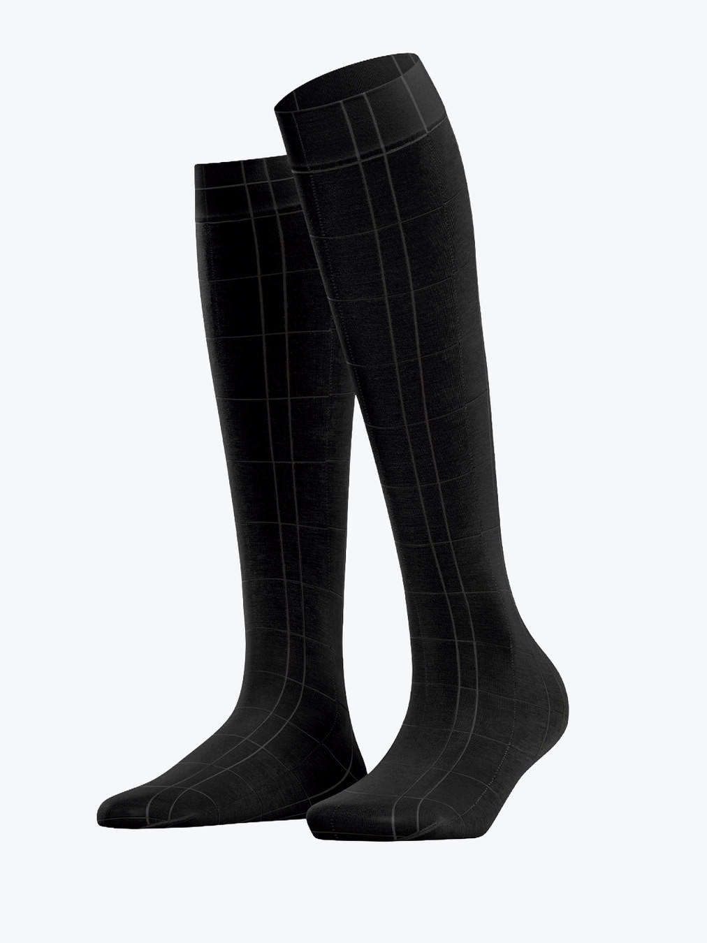 Solid Lounge 50 DEN Damen Kniestrümpfe schwarz 9161009000101