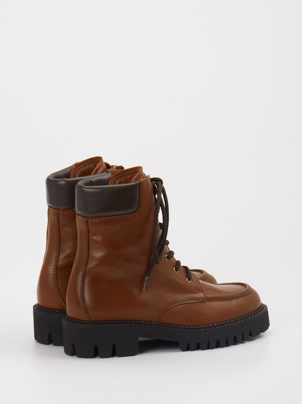 Schnürstiefelette braun 1723259000303