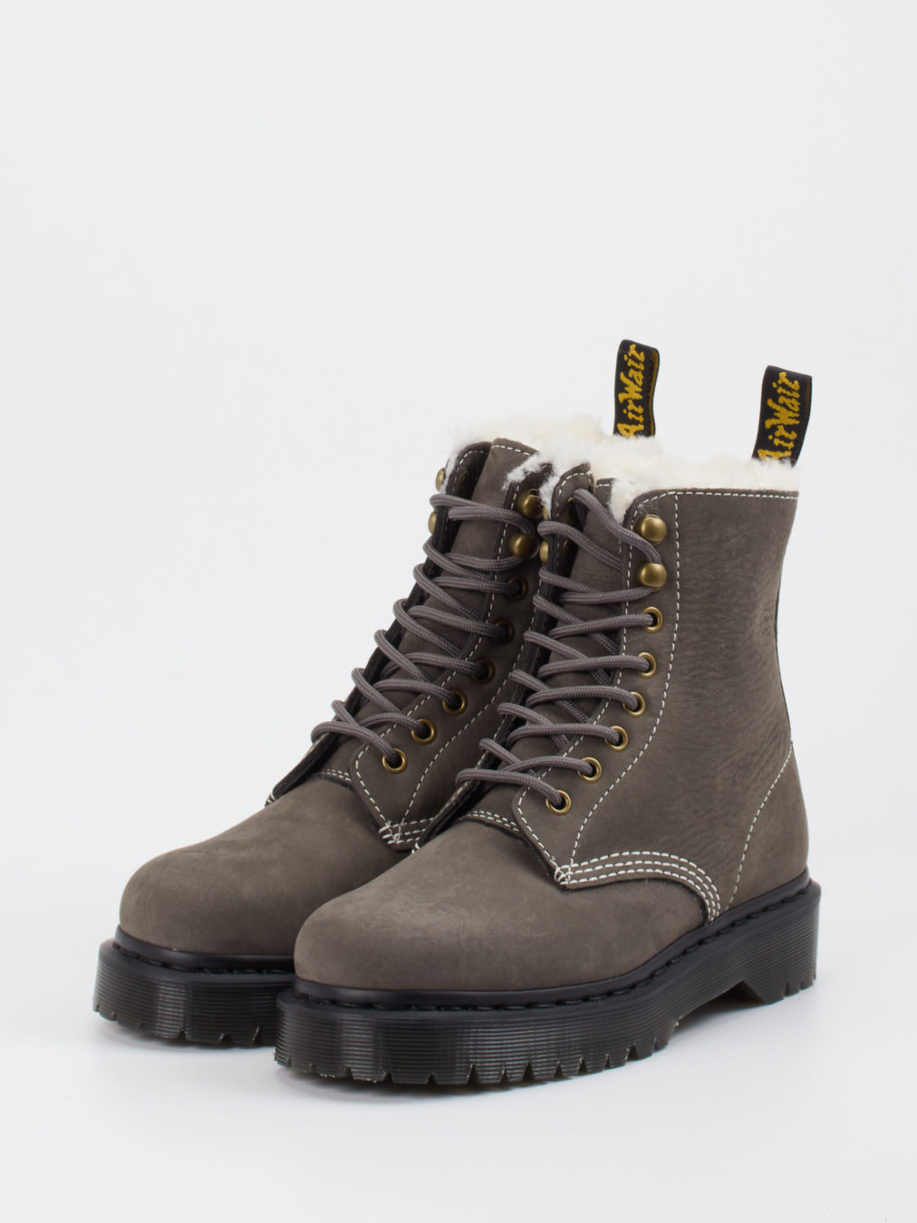 Schnürstiefelette grau 1823459000402