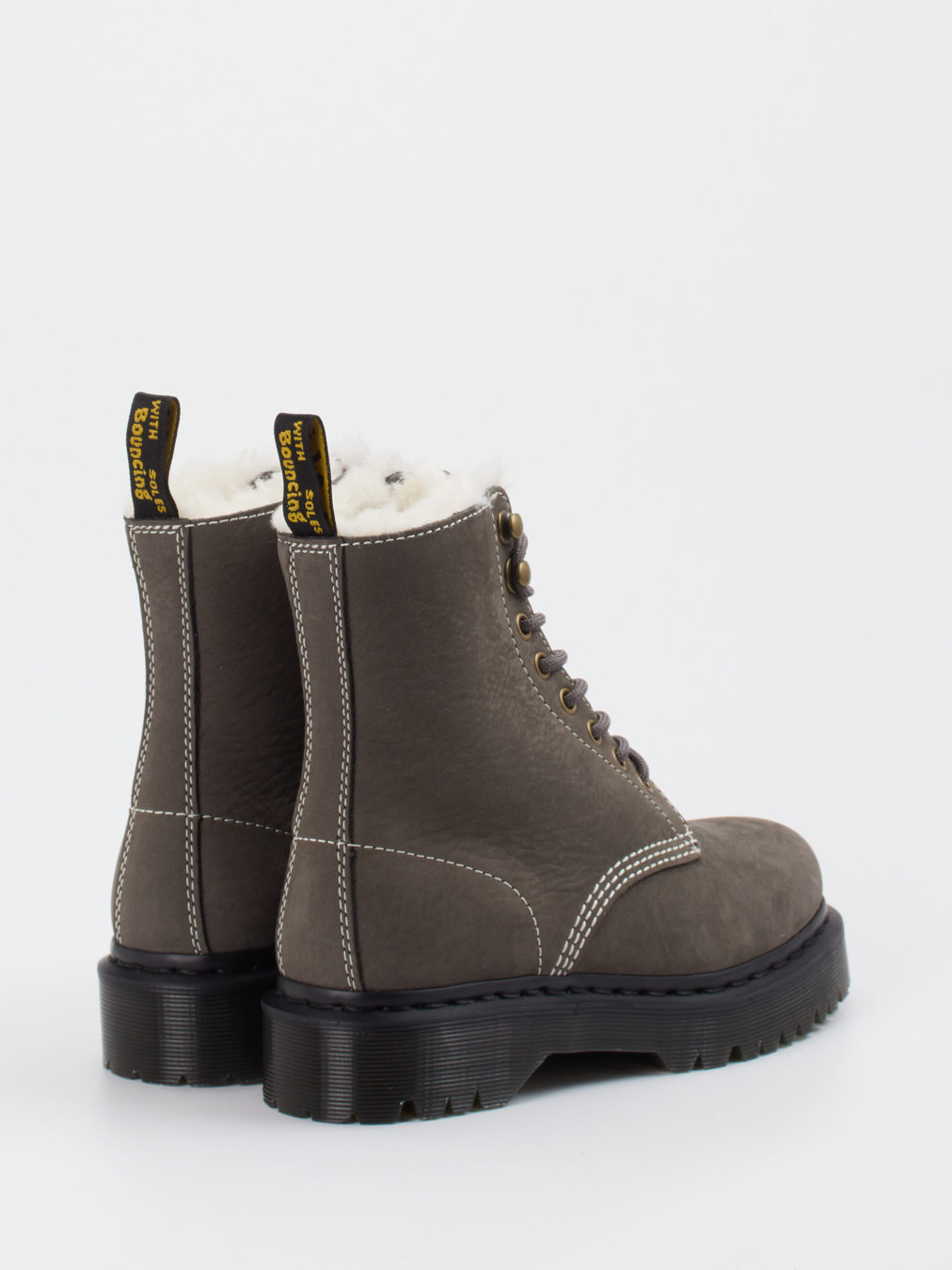 Schnürstiefelette grau 1823459000403