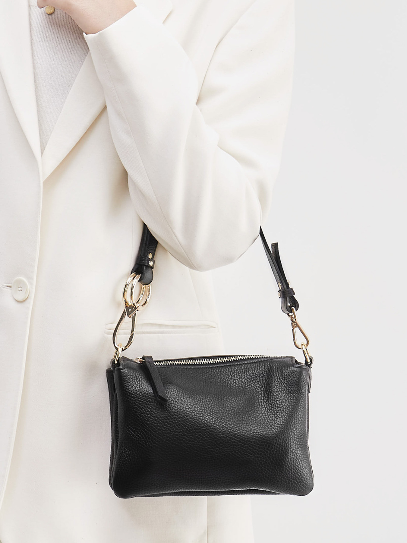 Schulter-/ Umhängetasche schwarz 9392009010406