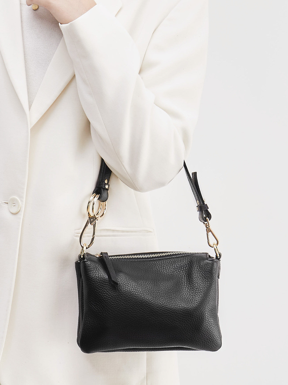 Schulter-/ Umhängetasche schwarz 9392009010406