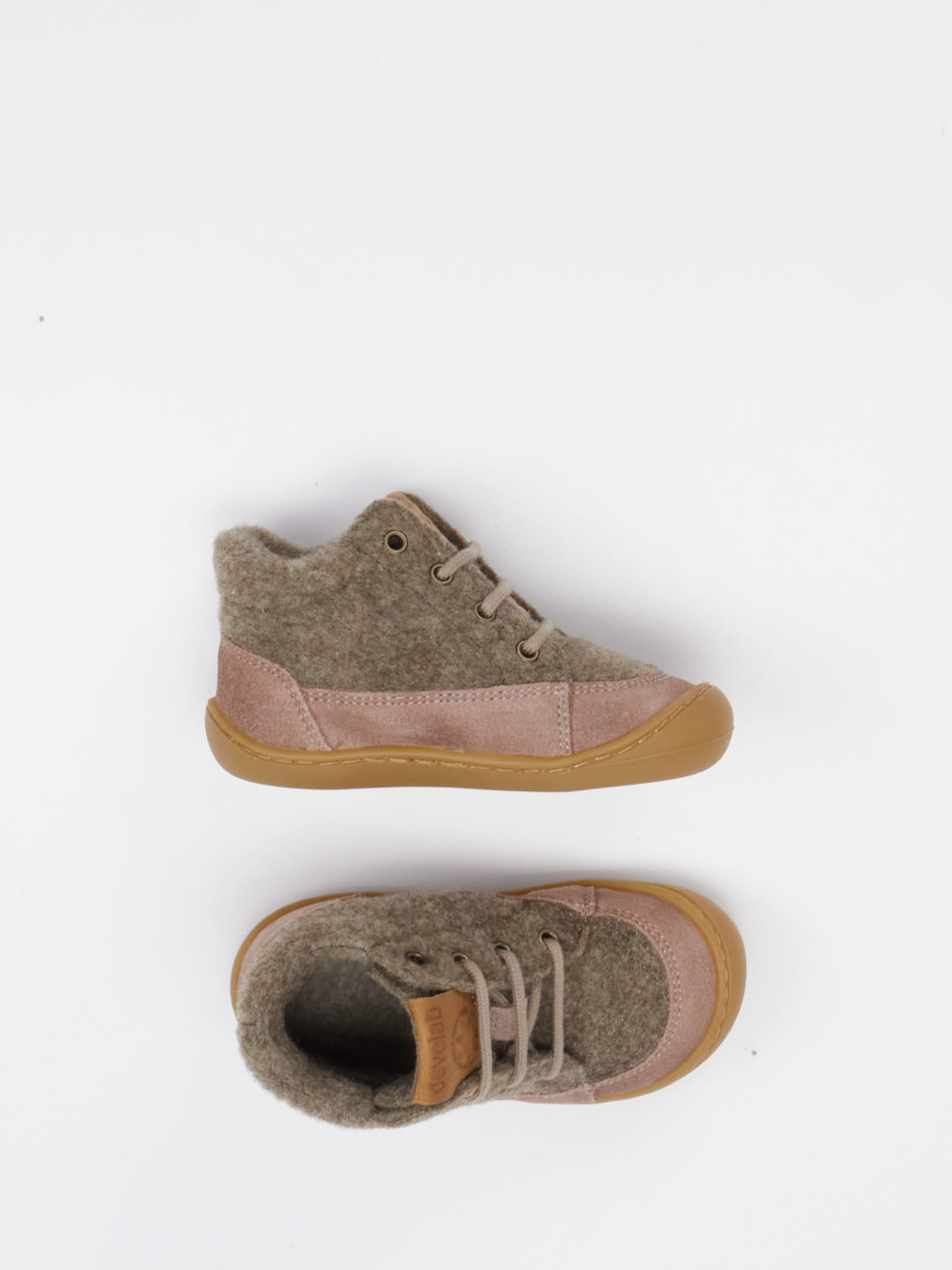 Lauflern-Schnürboot gefüttert rot 6805592000104