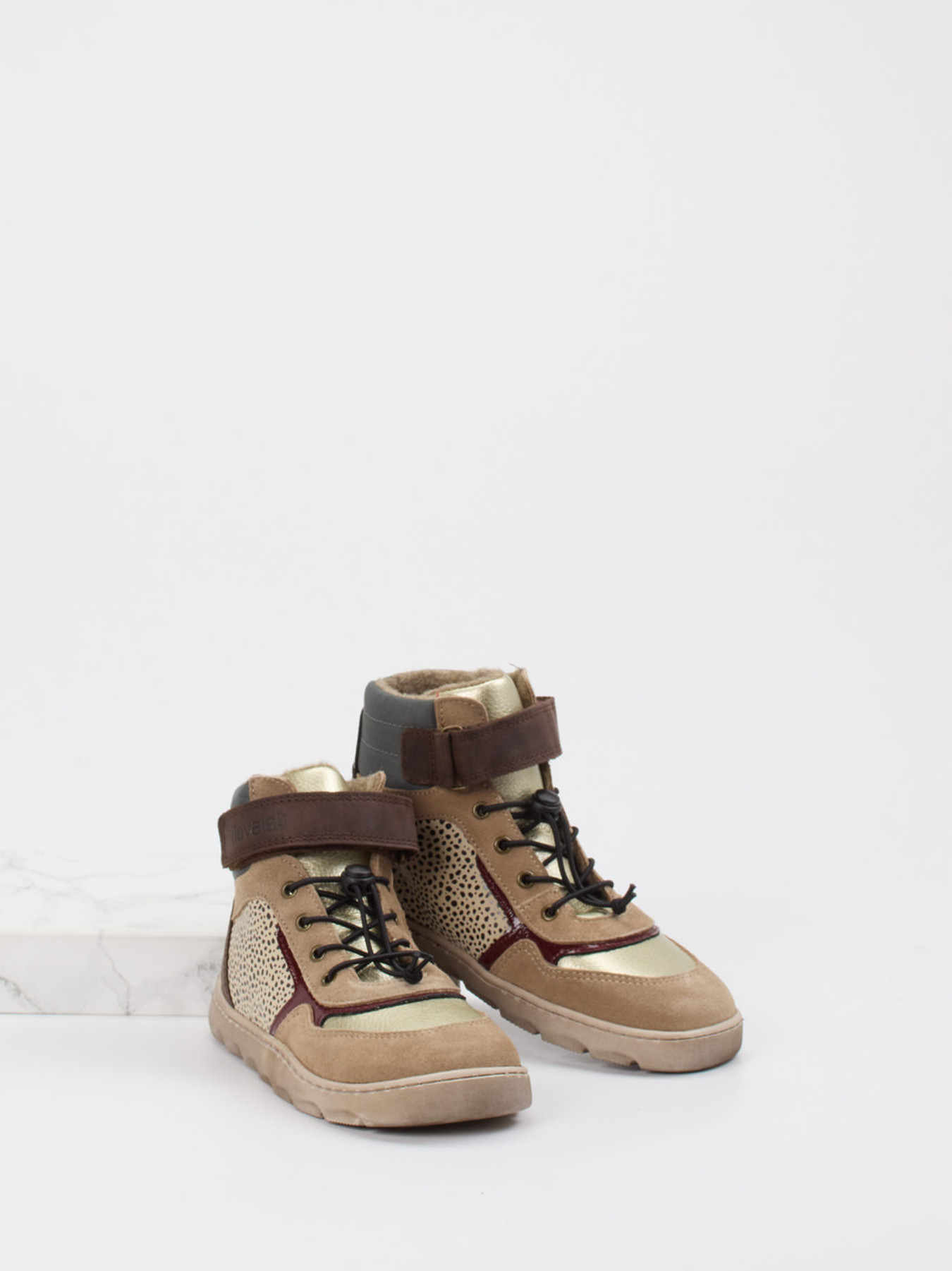 Klettverschlussboot braun 6730245000304