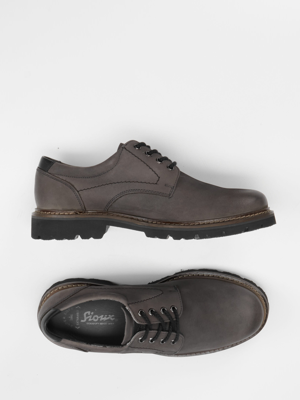 Schnürschuh grau 4651409001004