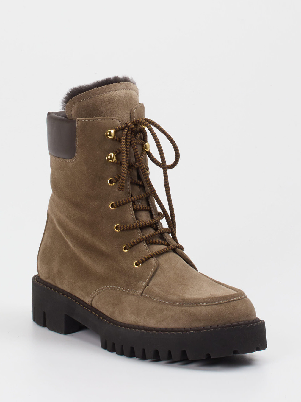 Schnürstiefelette braun 1823249000806