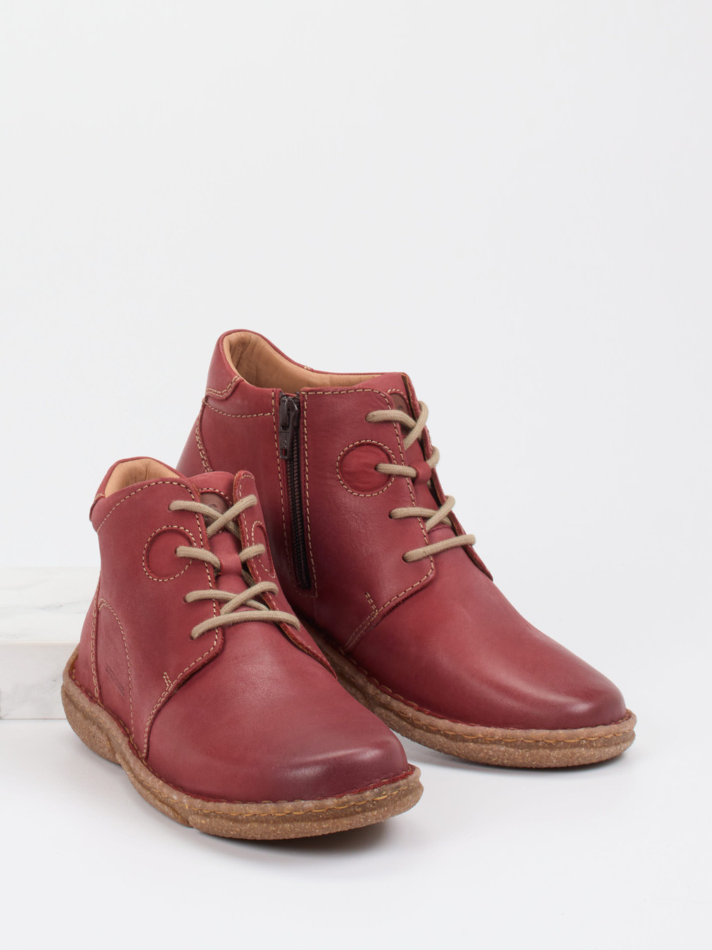 Schnürstiefelette rot 2751559002604