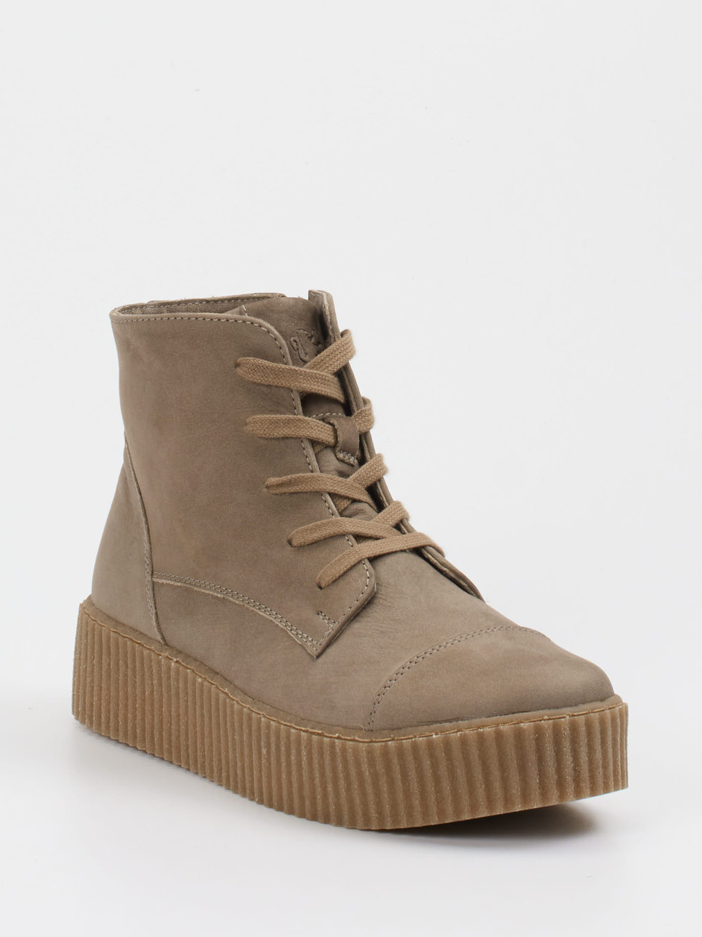 Schnürstiefelette beige 2751329001206