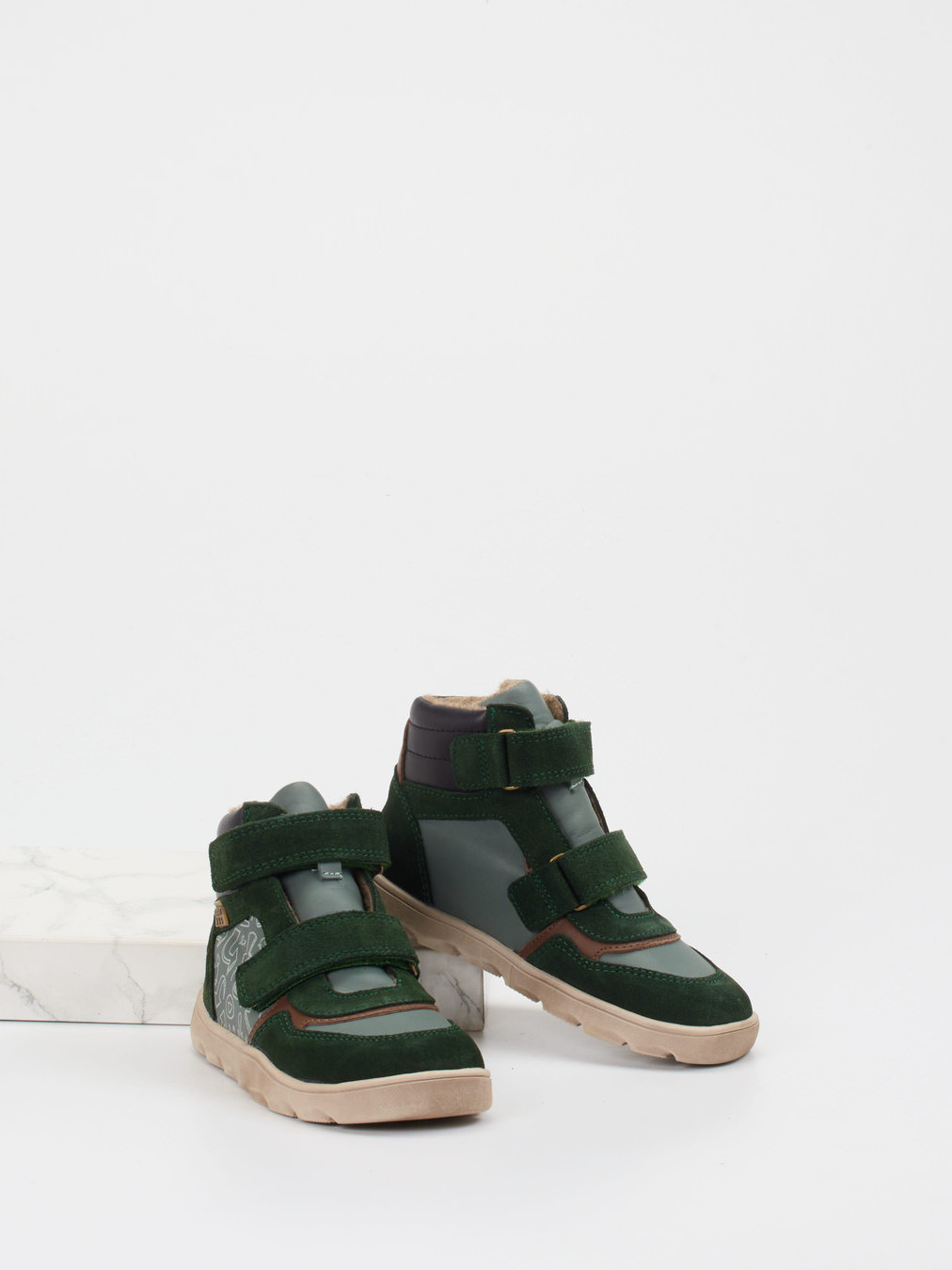 Klettverschlussboot grün 6730609001804