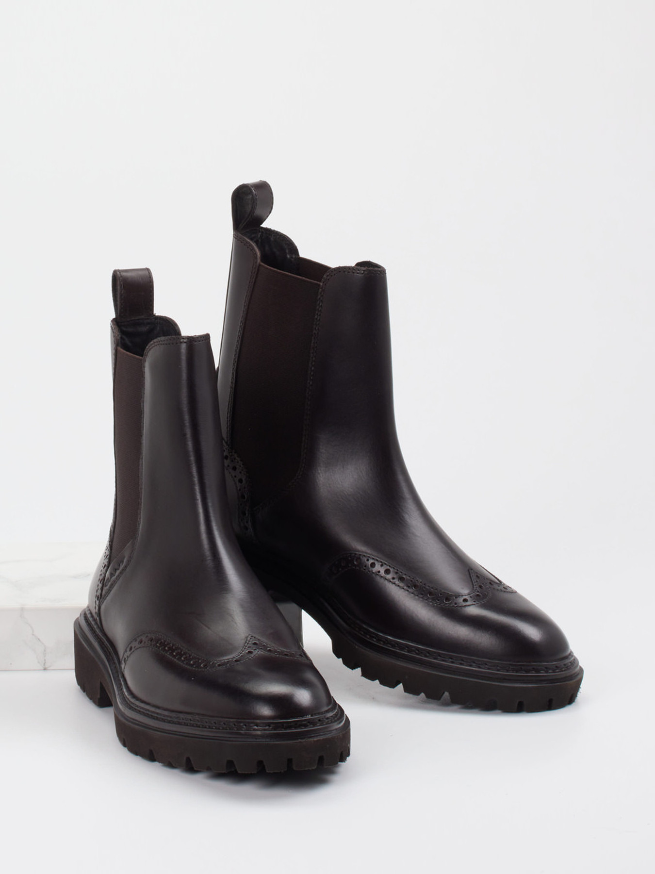 Stiefelette braun 1733209004004