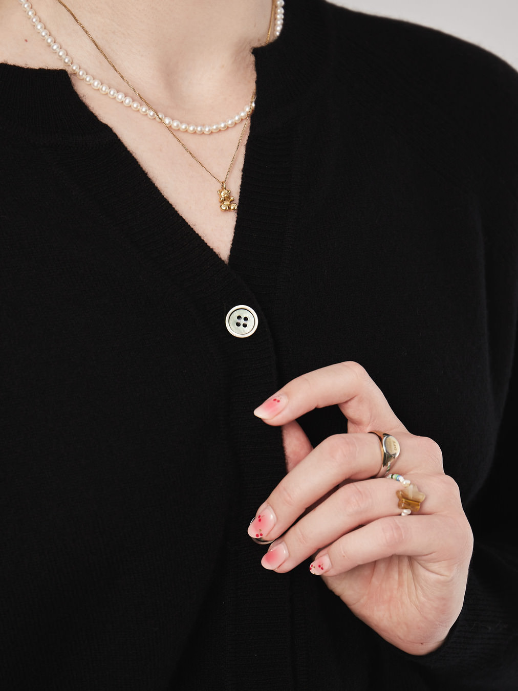 Cardigan & Strickjacke schwarz 9340009000202