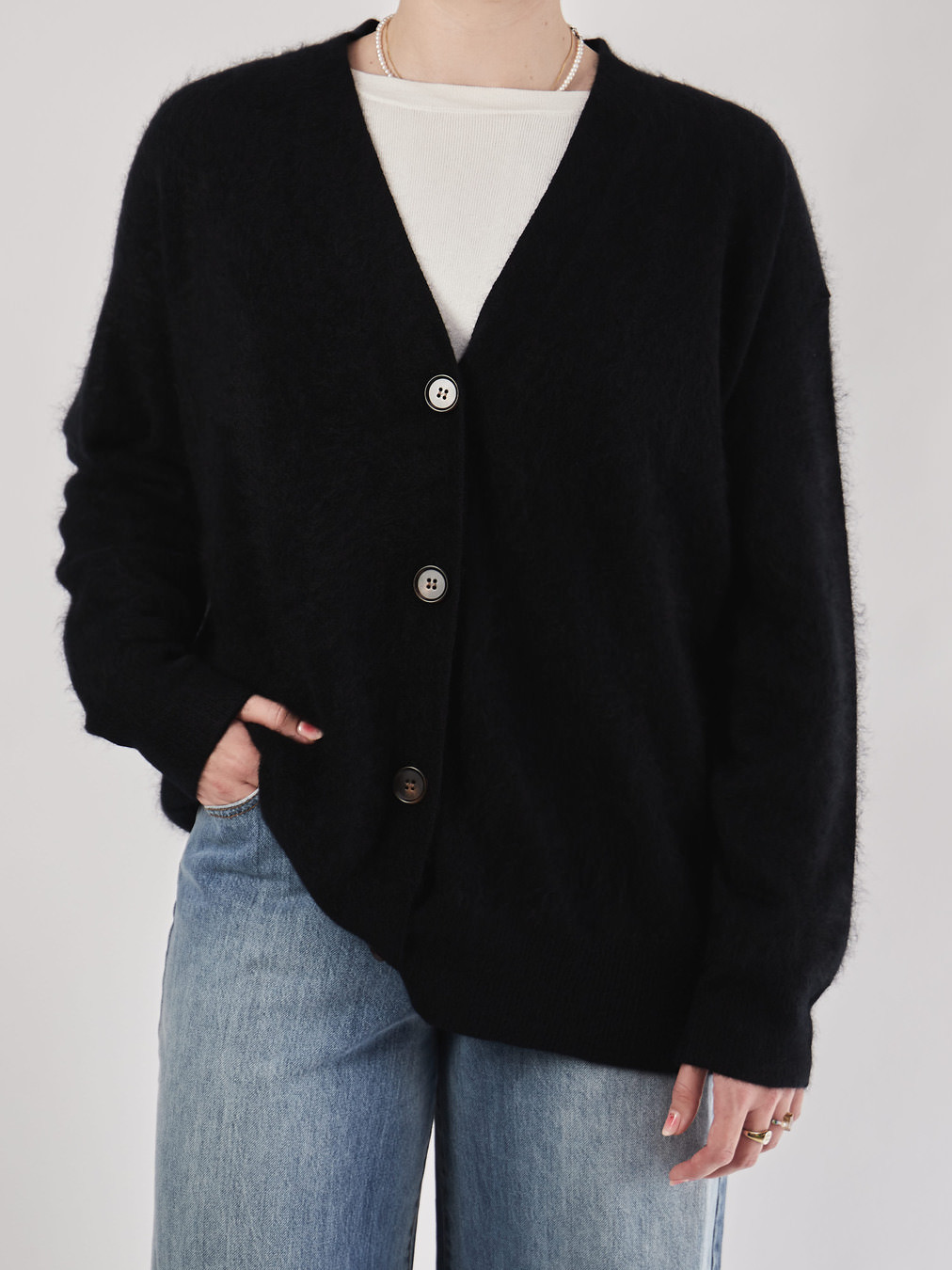 Cardigan & Strickjacke schwarz 9340009000306