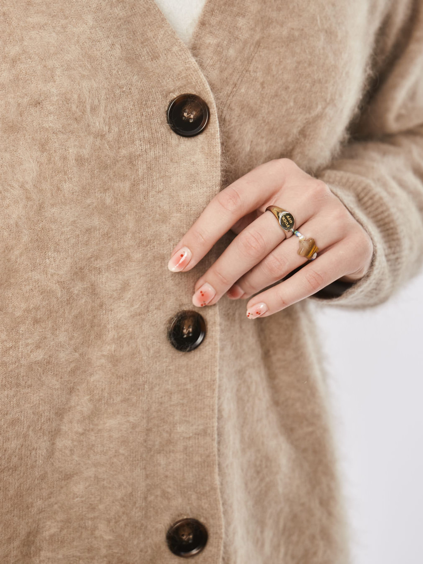 Cardigan & Strickjacke braun 9340299000102