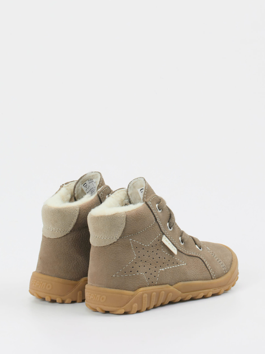 Lauflern-Schnürboot gefüttert braun 6805209000803