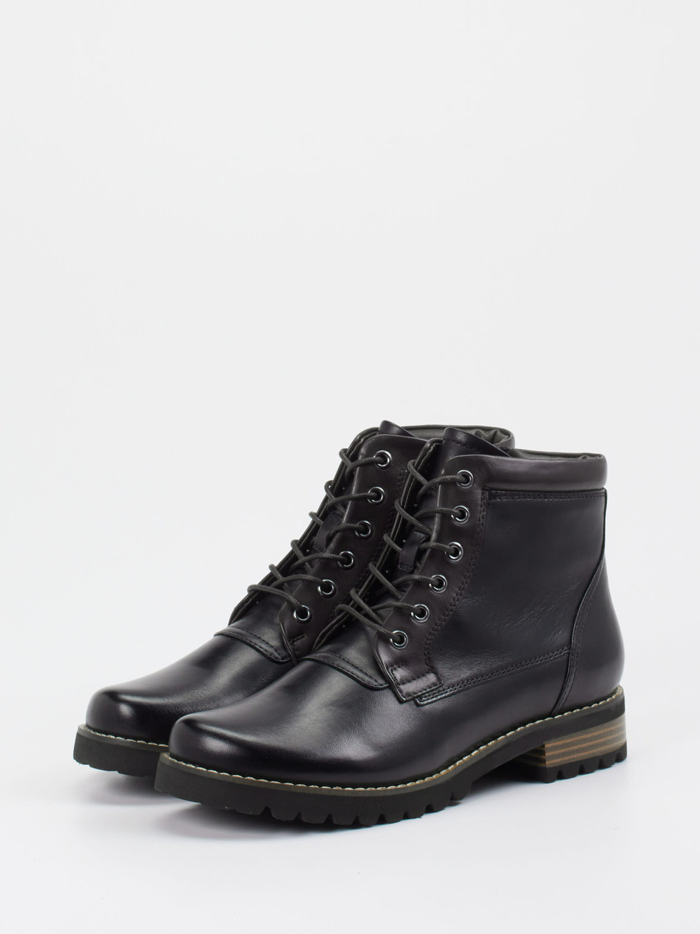Schnürstiefelette schwarz 1703002000402