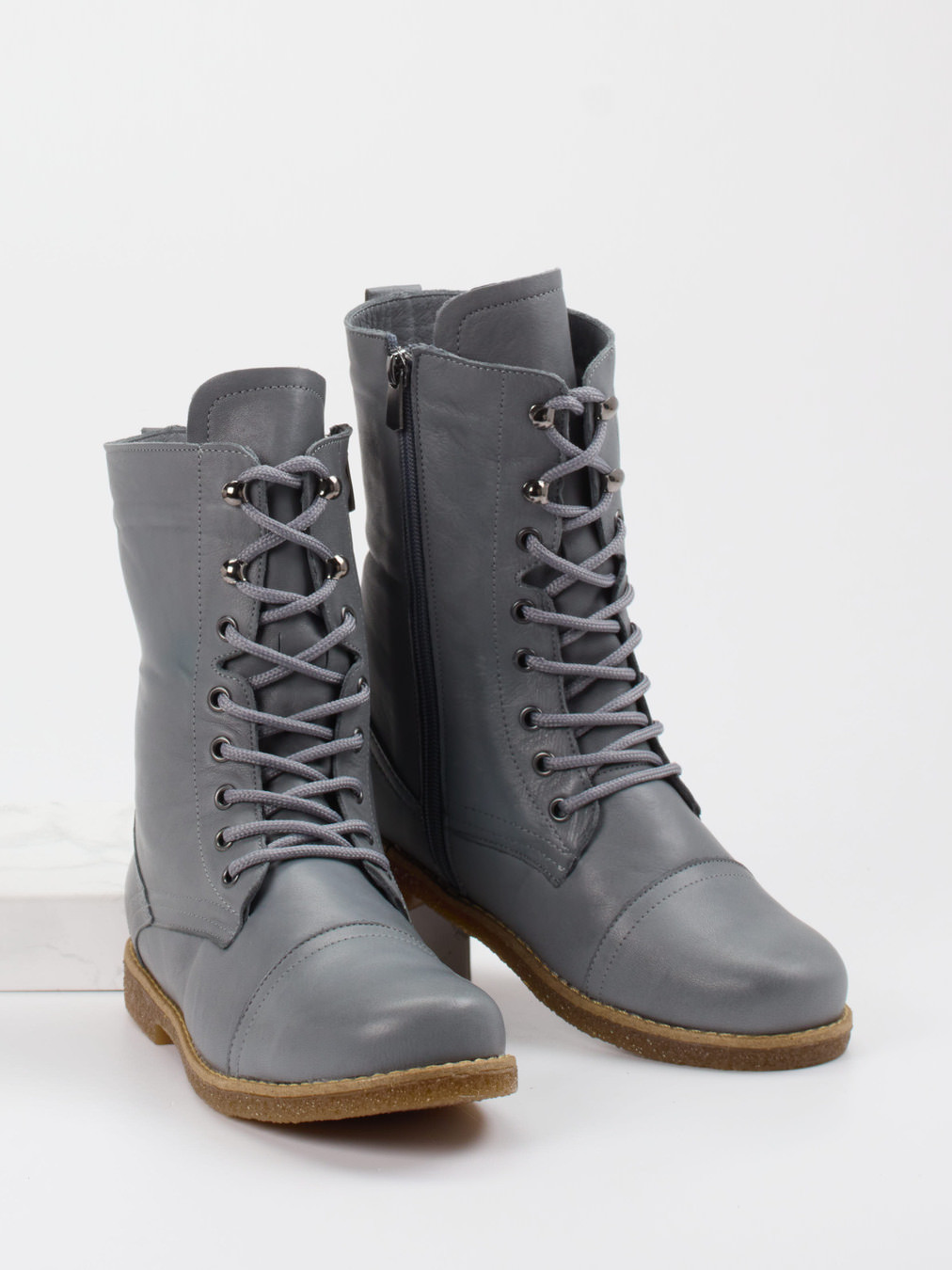 Schnürstiefelette silber 2751449001404