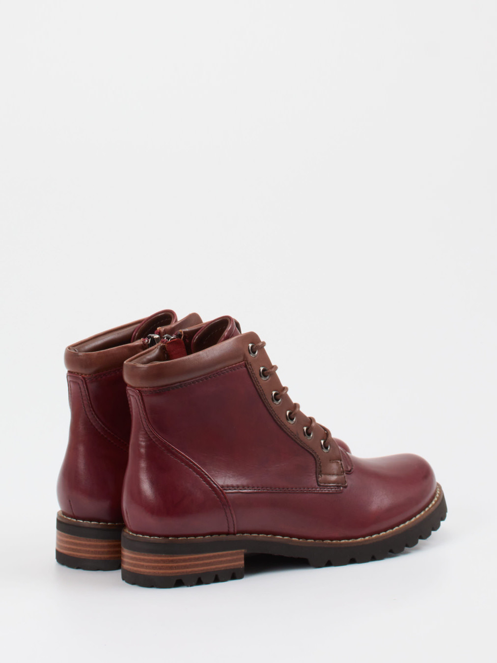 Schnürstiefelette rot 1703502000103