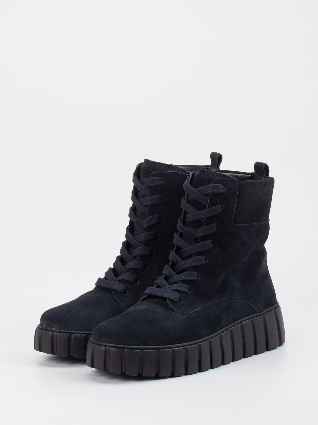 Schnürstiefelette blau 2751109012802