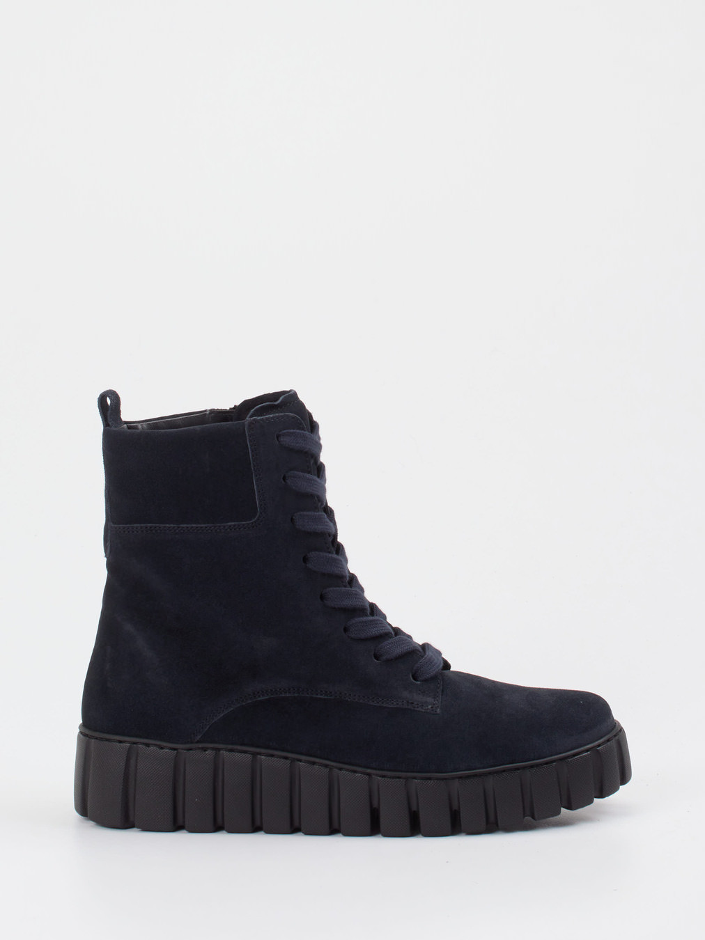 Schnürstiefelette blau 2751109012801