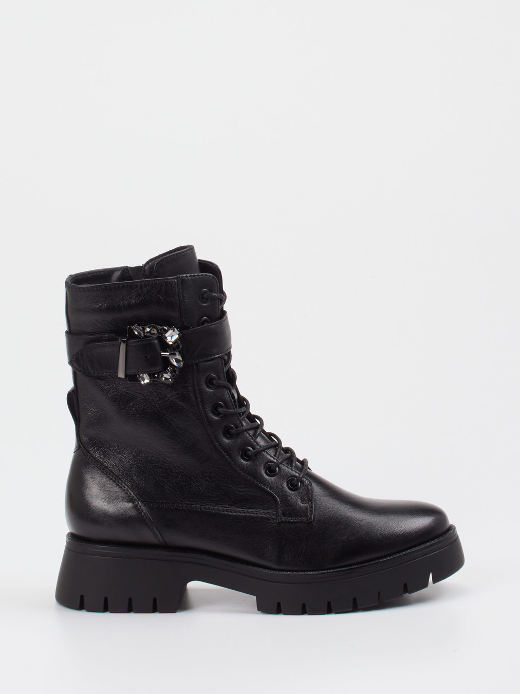 Schnürstiefelette schwarz 1725009010801