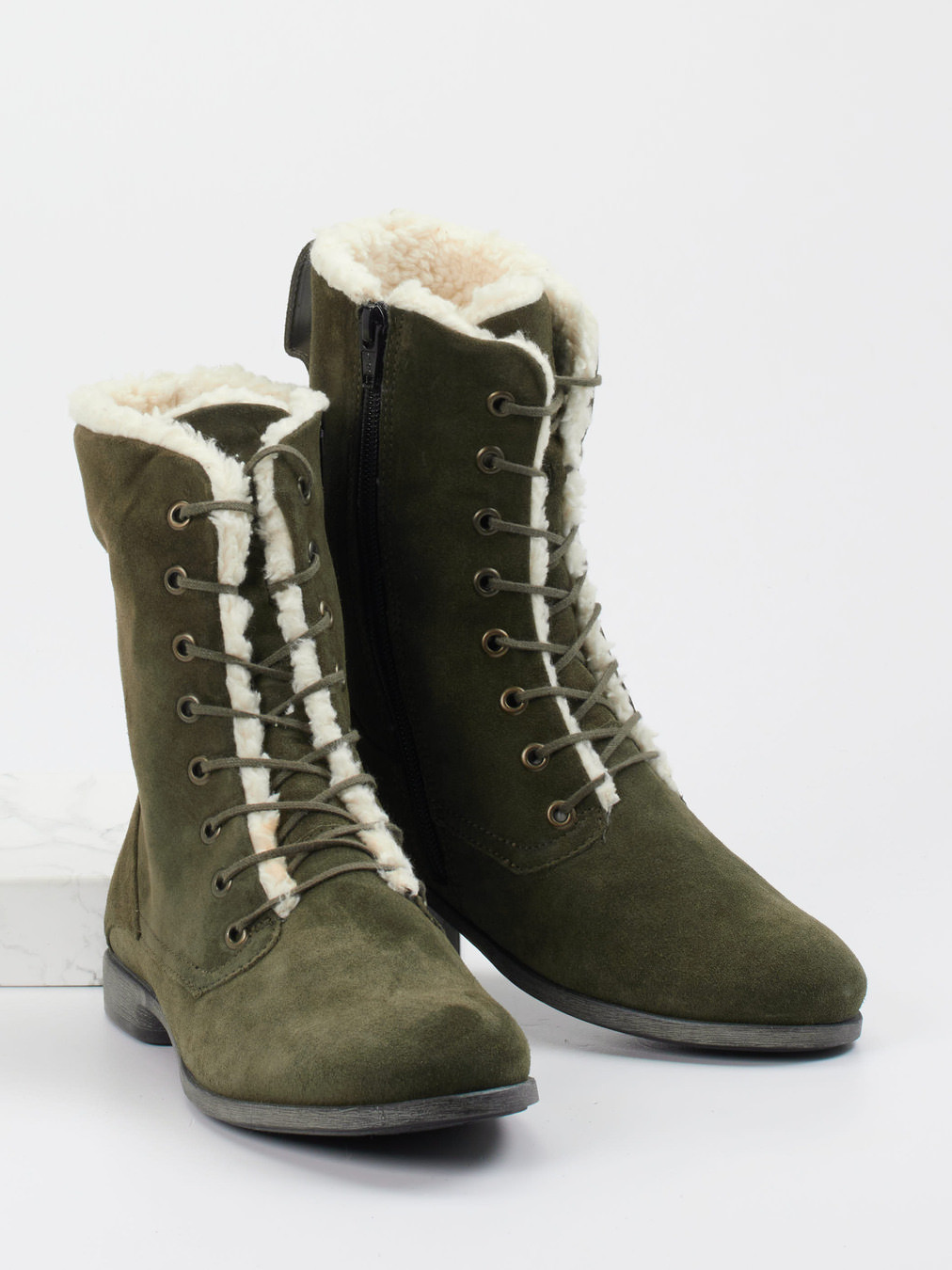 Stiefelette grün 2851629000404