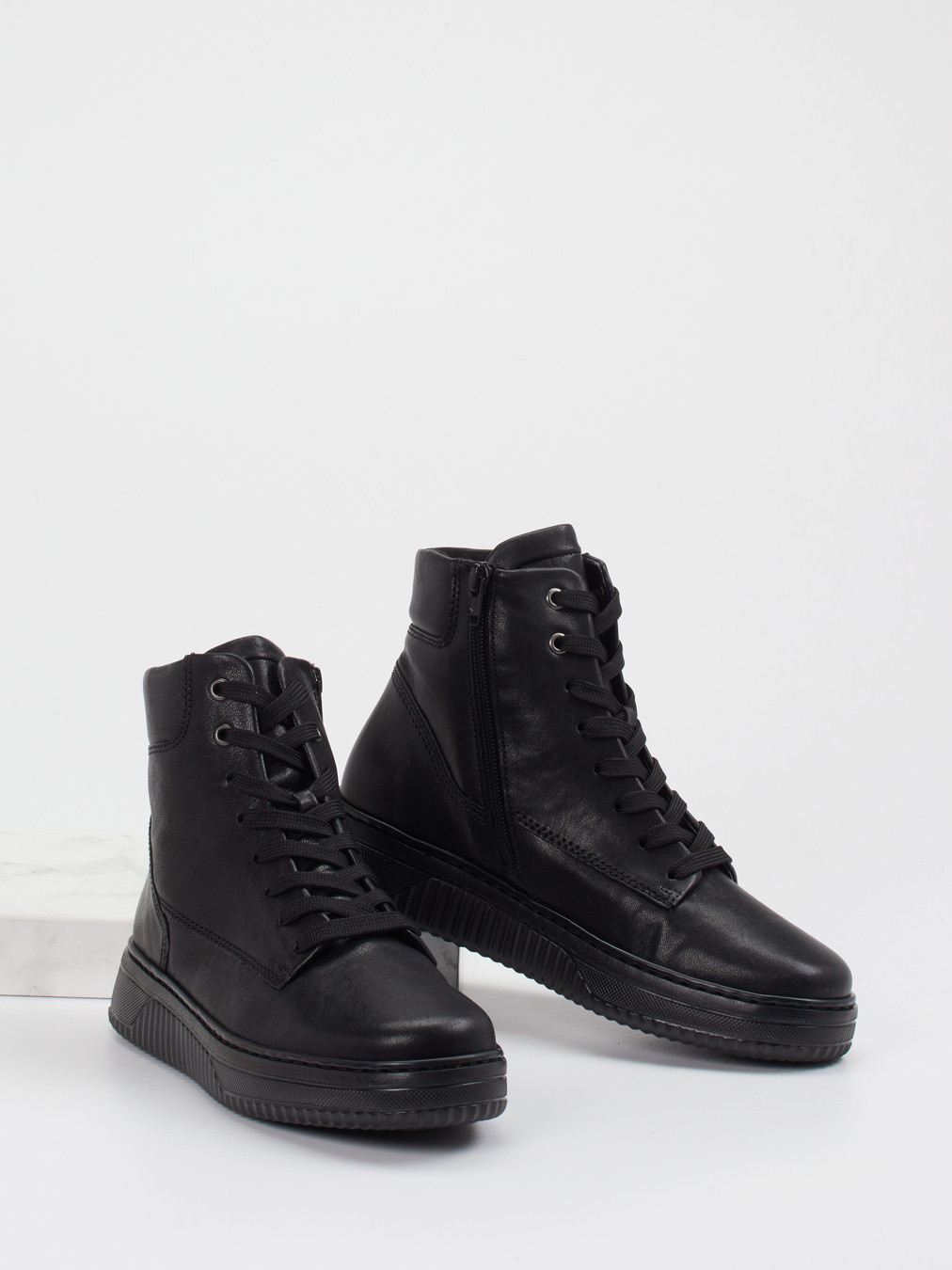 Schnürstiefelette schwarz 2751009040004