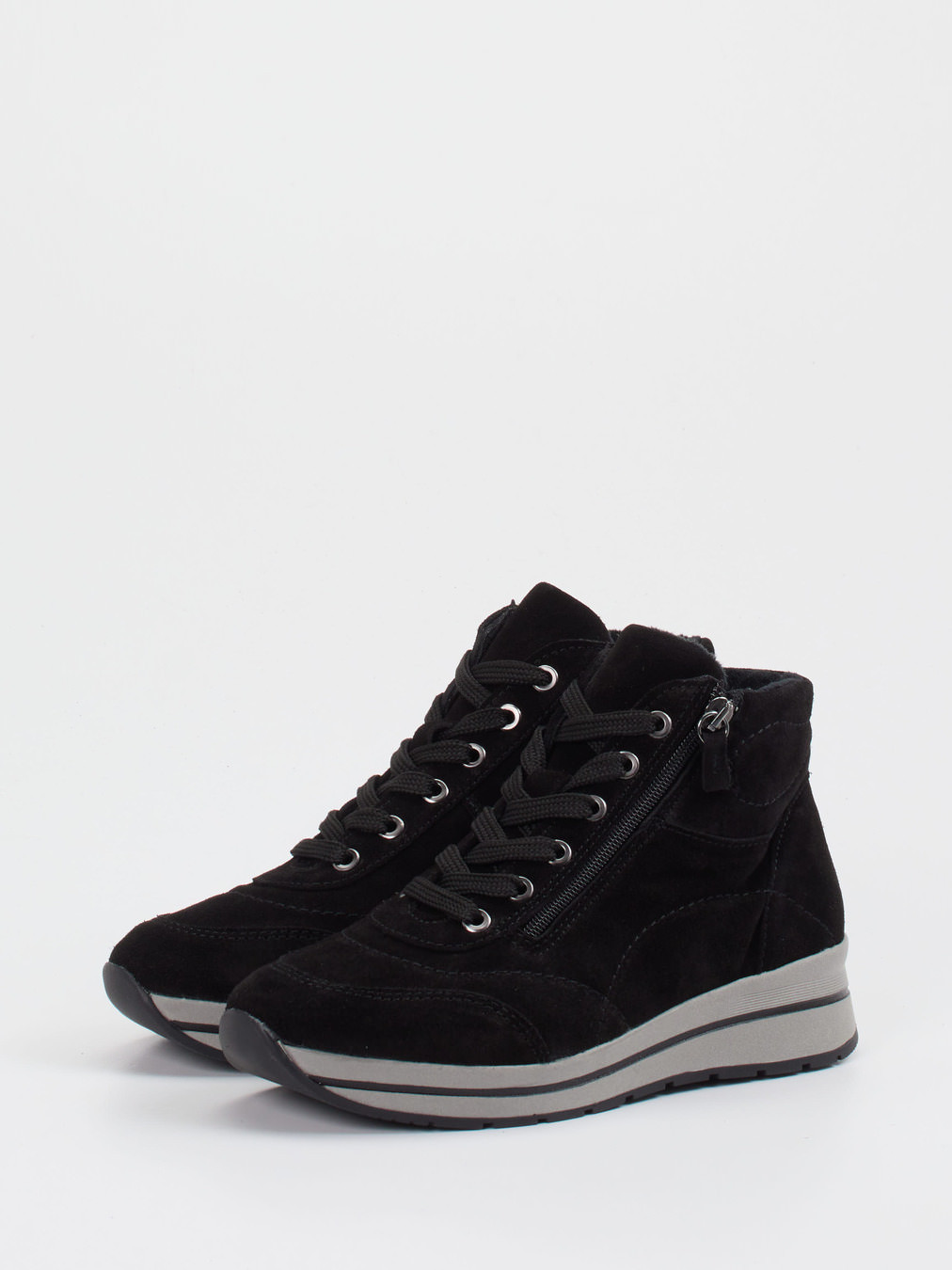 Schnürstiefelette schwarz 2751009038802