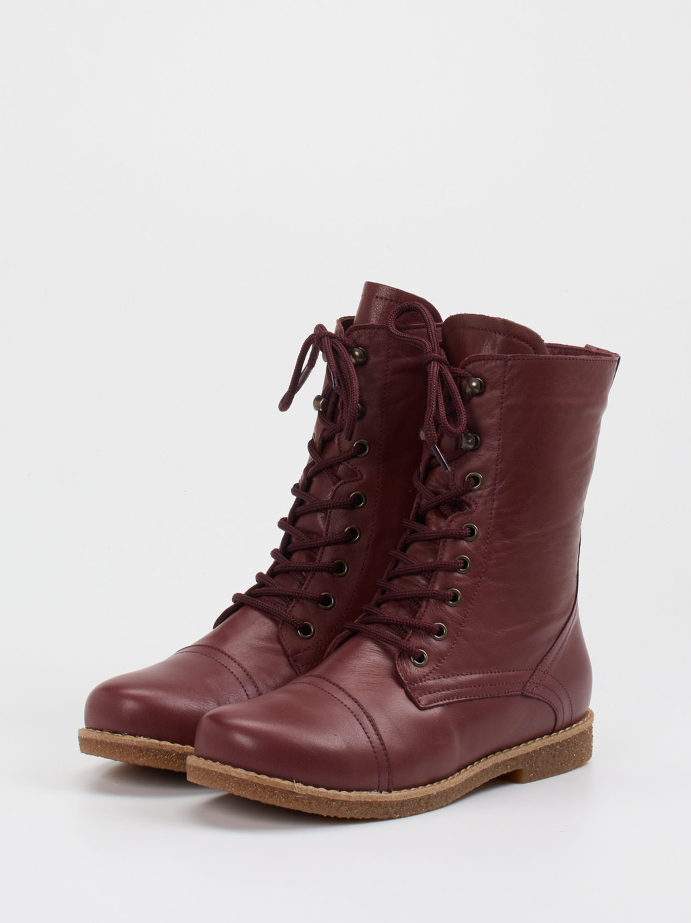 Schnürstiefelette rot 2751509002502